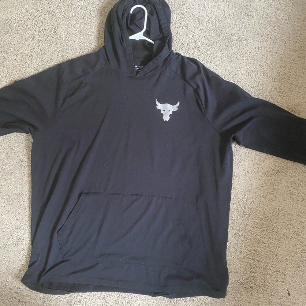 The Rock Men’s Black Athletic Hoodie